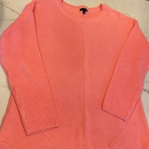 Talbots Cotton Shaker Stitch Sweater
